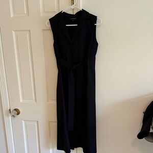 Club Monaco Navy Midi Dress